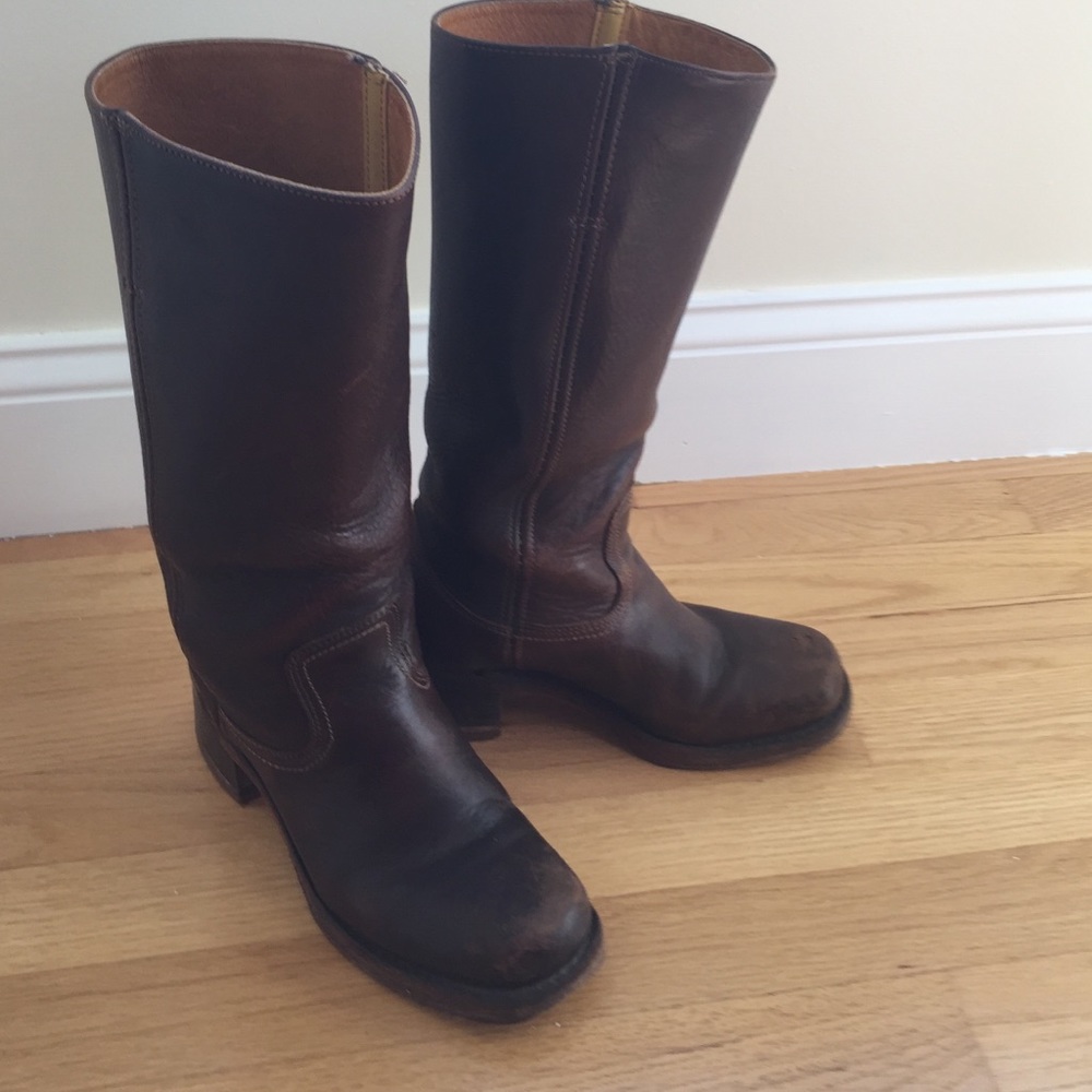 Frye brown boots